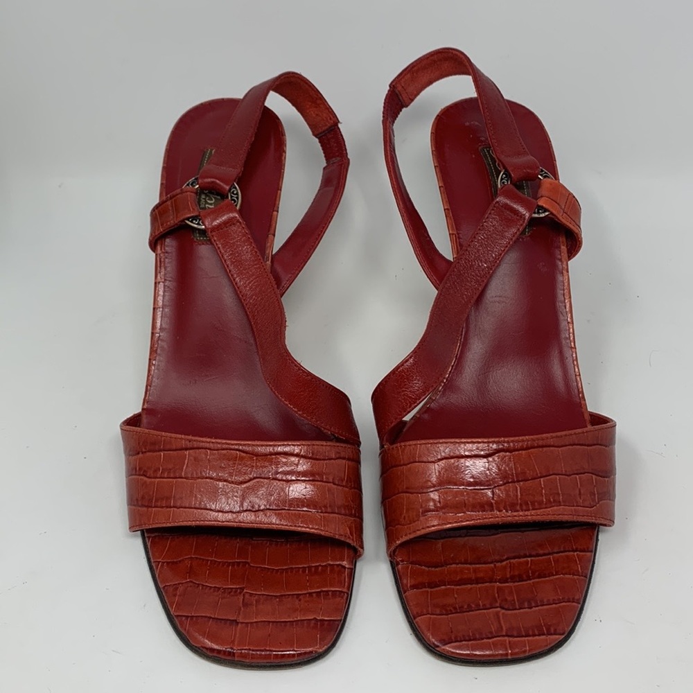 Brighton Rhodes Red pint madras heels - Picture 3 of 16